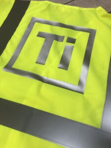 CUSTOM PRINTED HI VIS VEST 2