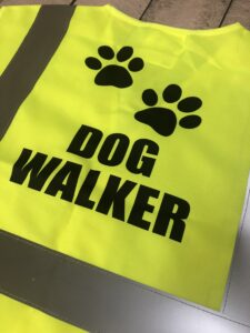 DOG WALKER HI VIS VEST